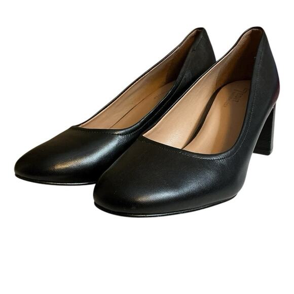 Naturalizer 27 Edit Women's 7M Rebecca Pump Heels Black Leather Support Comfort - Picture 7 of 12